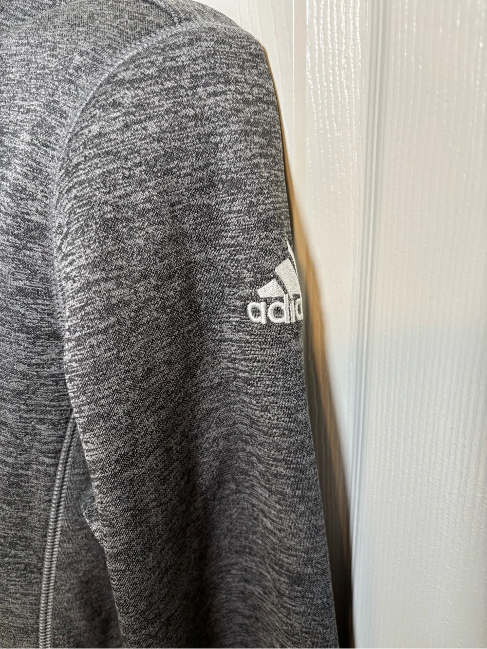 Adidas Houston Rockets gray quarter zip sweatshirt in medium I